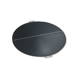Round Stainless Steel Fire Pit Lid