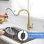 Robinet de cuisine sans contact, robinet de cuisine intelligent automatique mains libres, robinet de cuisine sans contact en acier inoxydable-119402417