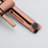 Wall Mounted Solid H59 Brass Single Handle Rose Gold Finish Bathroom Faucet-120381344