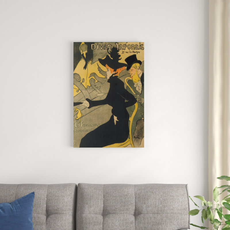 Divan japonais, H 30 po x l 20 po x P 1,25 po