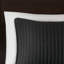 Courtepointe très grand / très grand noir, 3 pièces, courtepointe corail réversible, microfibre, rembourrage en coton, literie extraordinaire en noir, avec motif, rembourrage en microfibre, hygiénique, lavable-120945429-120945424