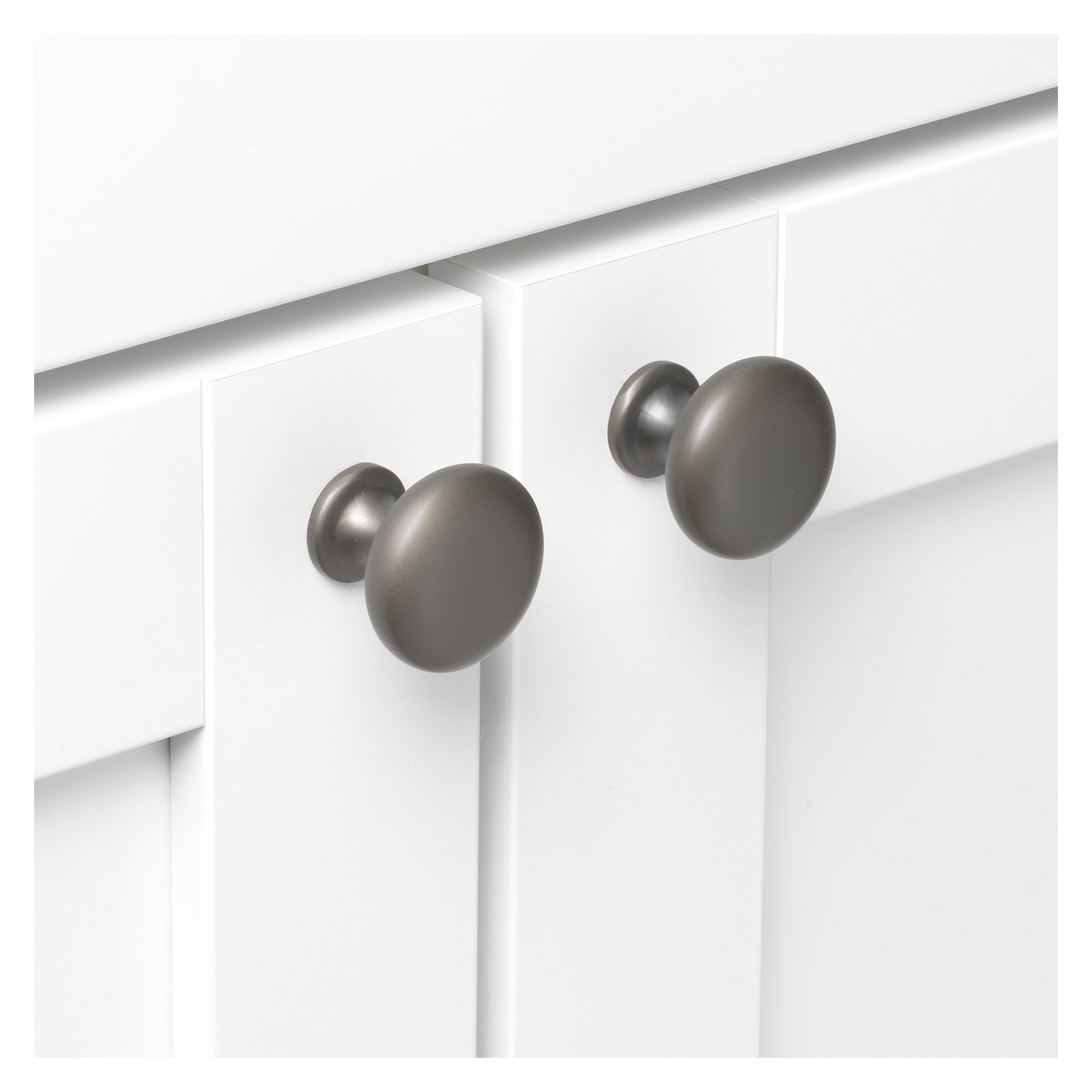 Classic  Mushroom Knob, Graphite