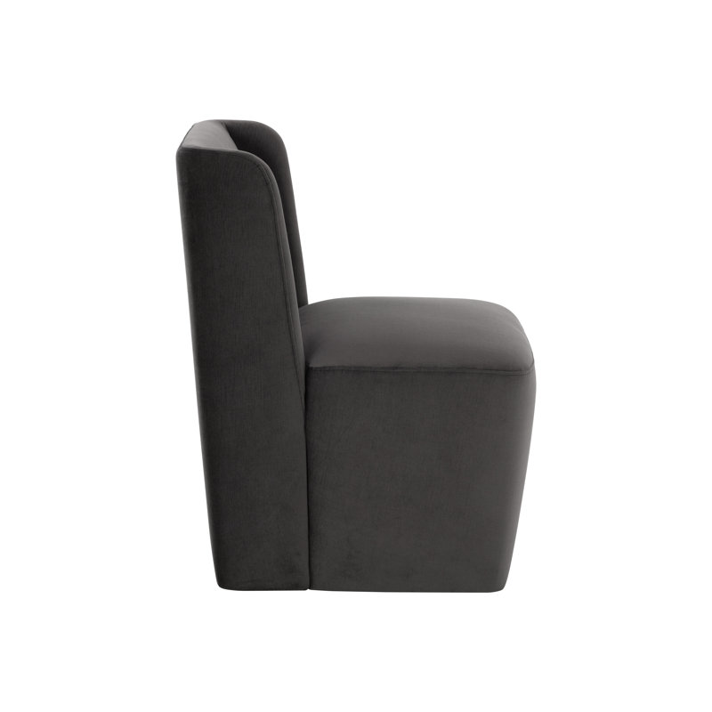 Amita Upholstered Dining Chair, Grey