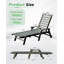 Chaise longue de patio, chaise longue d'extérieur avec dossier inclinable, chaise longue de piscine pour l'extérieur, bord de piscine, bain de soleil-1025418203-1025418204
