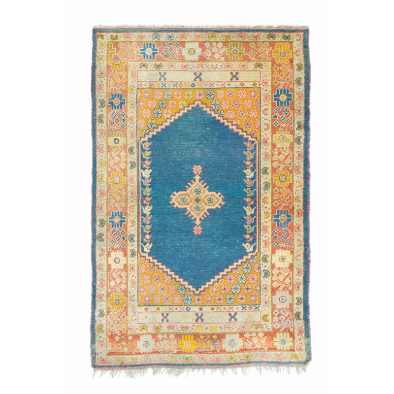 Wool Floral Area Rug