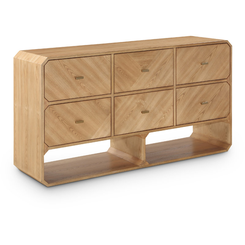 Parker Ash Veneer Dresser, Natural