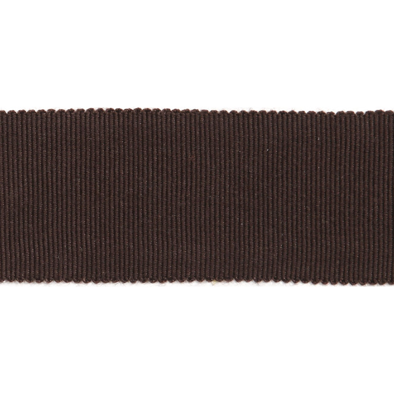 Tissu ruban gros-grain, Chocolat
