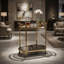 "Cosmo Bar Cart | Gold "