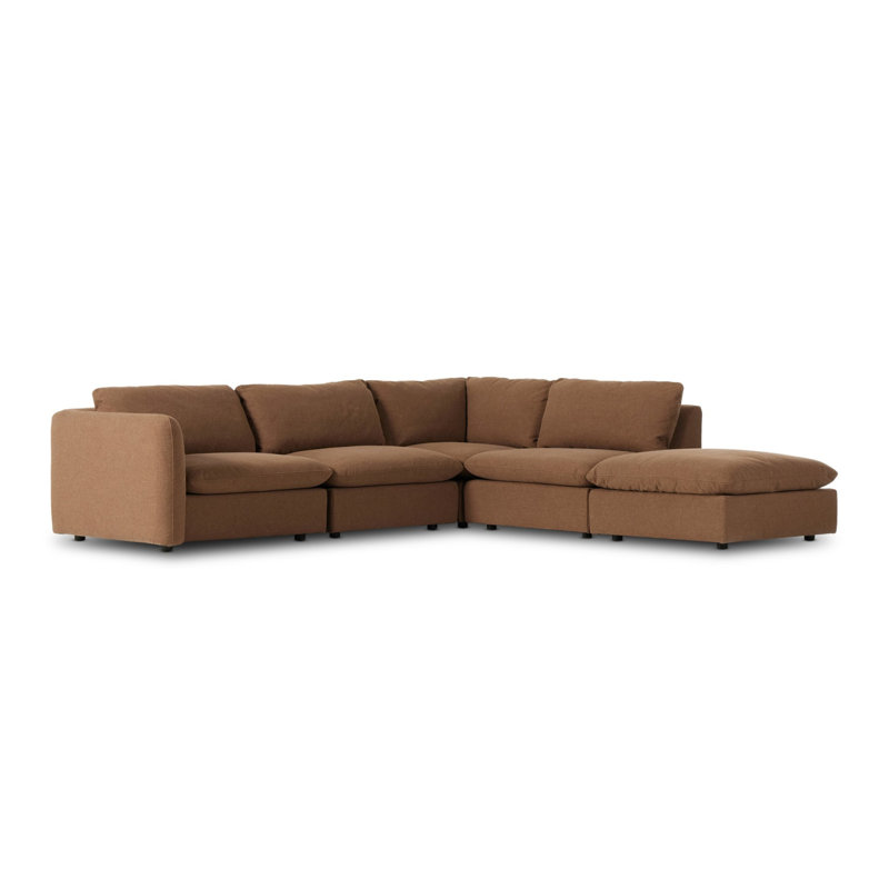 Ingel Sectional, Left Hand Facing, Antwerp Cafe Linen Blend