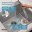 Tirana 25" L x 22" W Drop-In Kitchen Sink with Basket Strainer