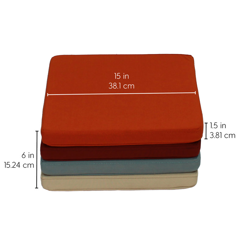 Coussins d'extérieur Element, Orange / rouge / bleu sarcelle / brun