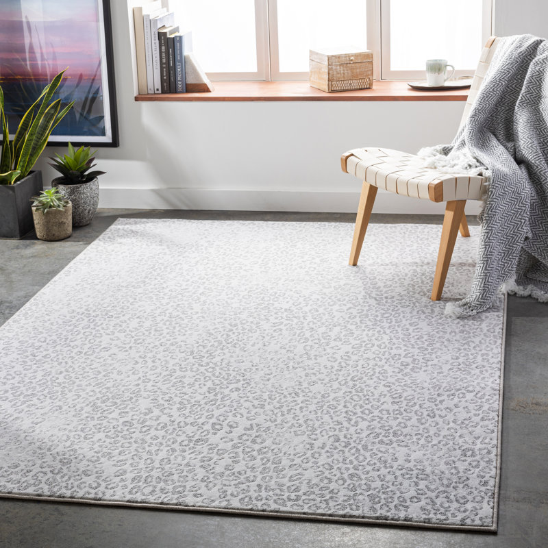 Tapis gris, Rectangulaire 9 pi x 12 pi 10 po