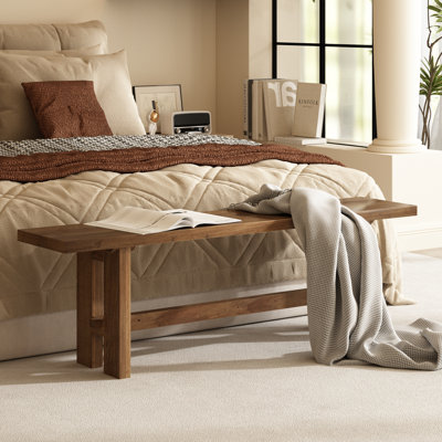 Solid Reclaimed Wood Bench