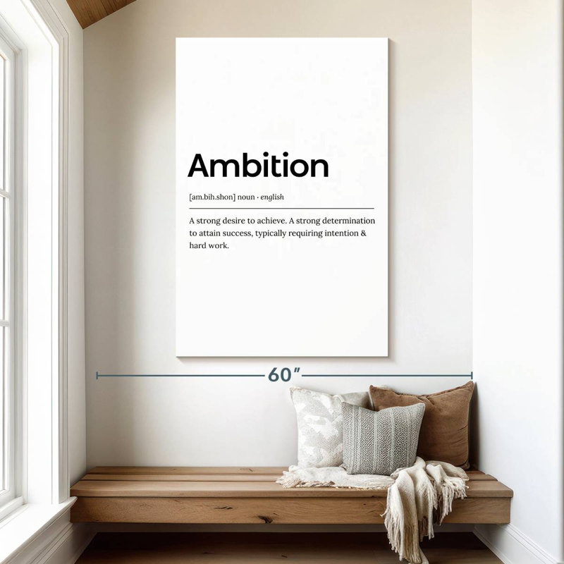 Ambition Definition Light, 51" H x 34" W