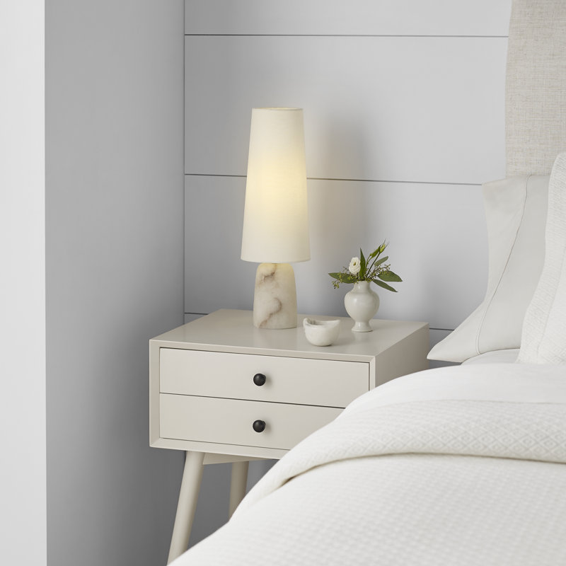 Thomas O'Brien Jinny Medium Table Lamp, Alabaster