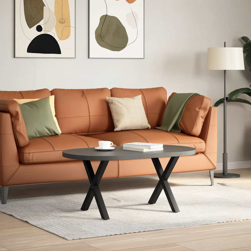 Table Leg, Black, 43cm H x 60cm W x 43cm D