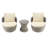 Tidwell 2 - Person Patio Conversation Set-414445343-414445338