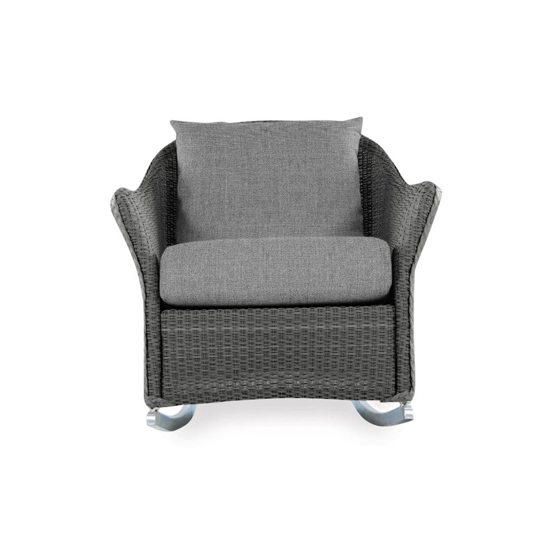 Weekend Retreat Outdoor Rocker Chair, Fife Aruba, Mink