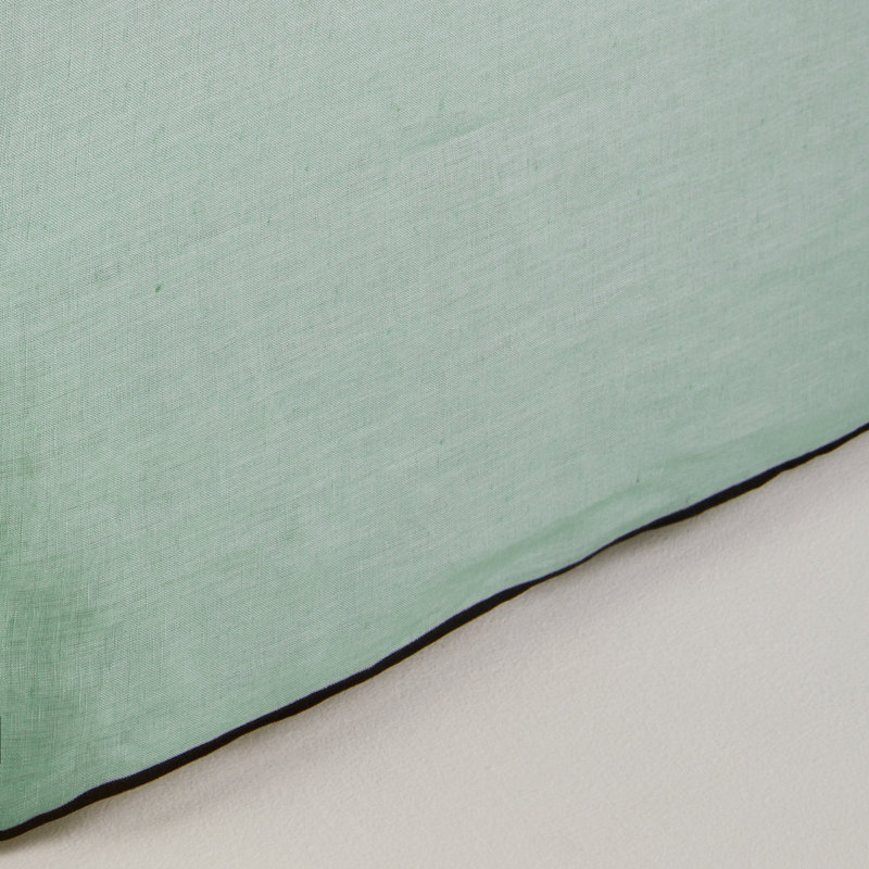 Carlina Tailored Wrap Around, 140cm W x 32cm D, Green/Black