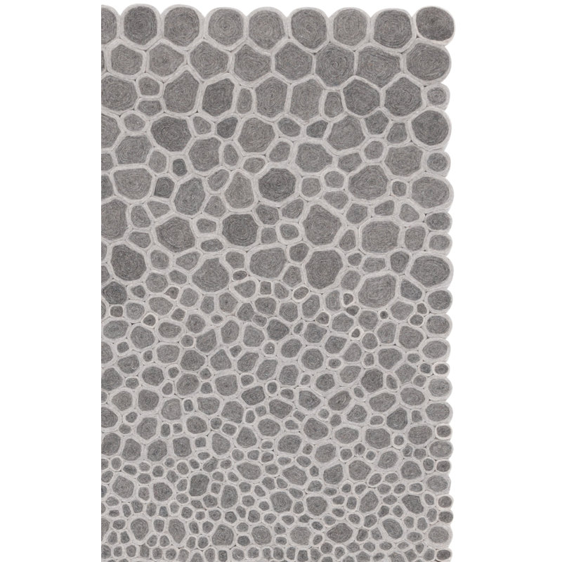 Tapis gris Manhattan 475 Manhattan, Rectangle 6 pi x 9 pi