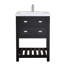 Ensemble de meuble-lavabo simple pour salle de bain de 24 po Caitlyn-976681297