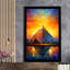 "La grande pyramide de Gizeh" par V2 Design Co., reproduction sur acrylique-88121021