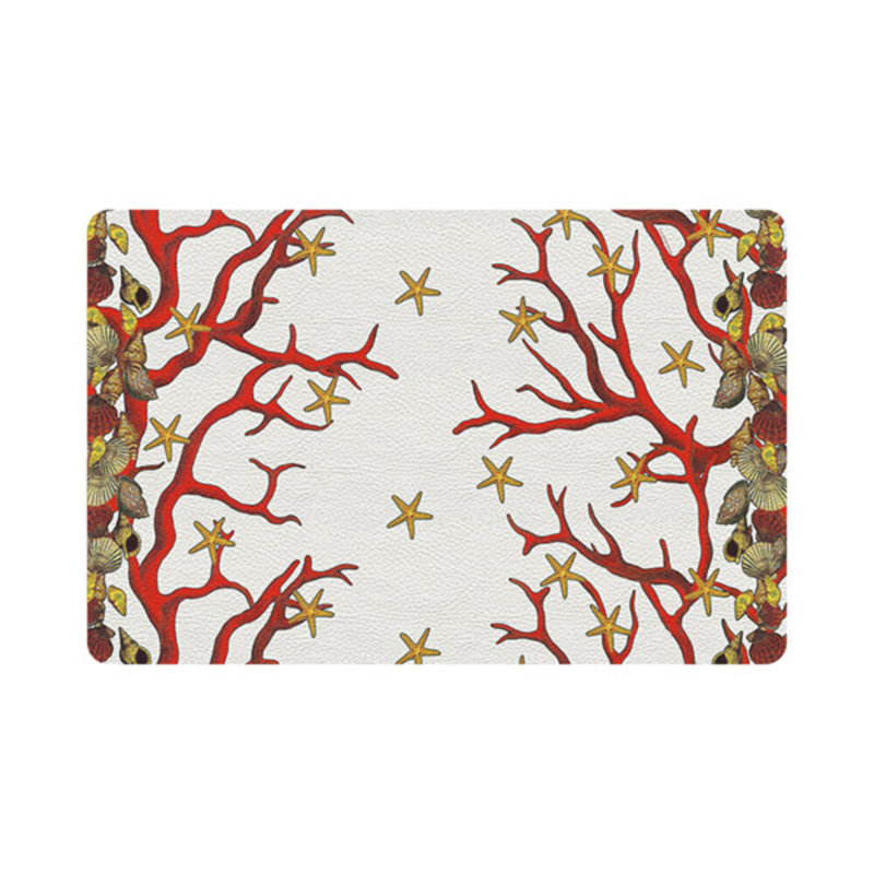 Vegan Leather Rectangle Placemats