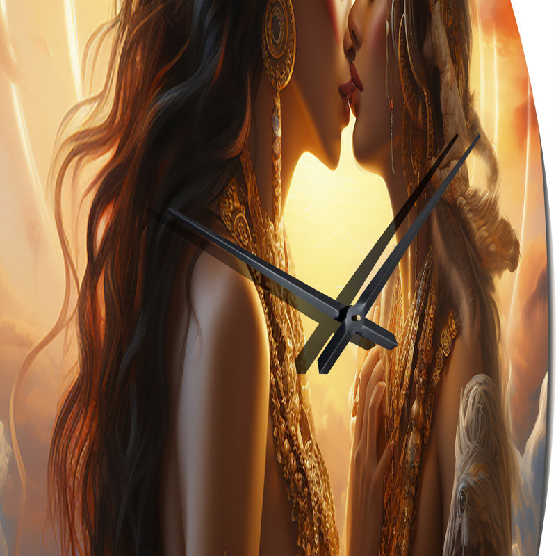 Horloge murale Sacred Love Divine Couple, Grand