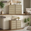 Commode 4 tiroirs Consiglia Boho-Rattan-434980874