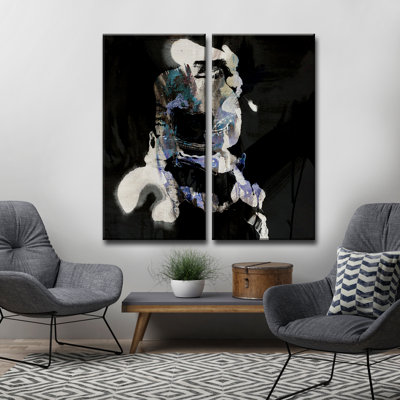 « inkd xxxv », ensemble de 2 reproductions d’art sur toiles