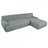 Modern Large L-Shaped Modular Sofa