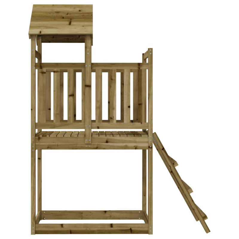 Drees Freeport Park Swing Set, Impregnated Wood Pine
