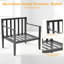 Ensemble de canapé modulaire d'extérieur en aluminium avec coussin, 5 pièces | Ensemble de conversation modulaire à assise tous temps pour piscine, cadre avec coussin-2098738955