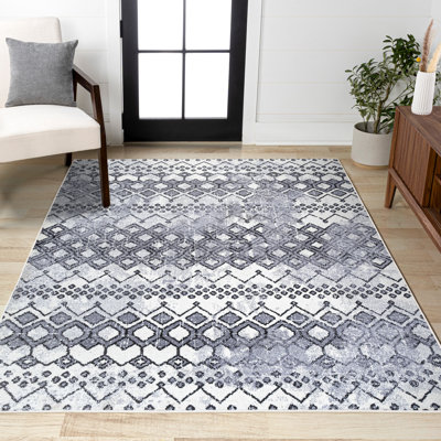 Tapis ivoire / noir Maidstein