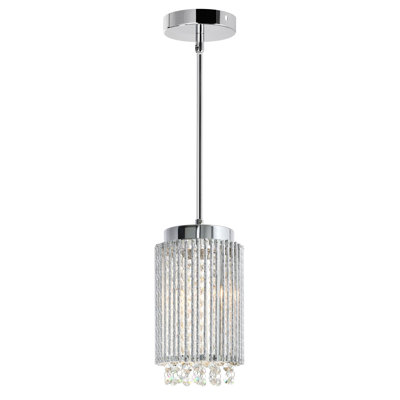 Batty 2 - Light Chrome Unique/Statement Pendant