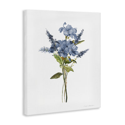 Impression sur toile Elegant Sprig of Flowers, design par Carol Robinson