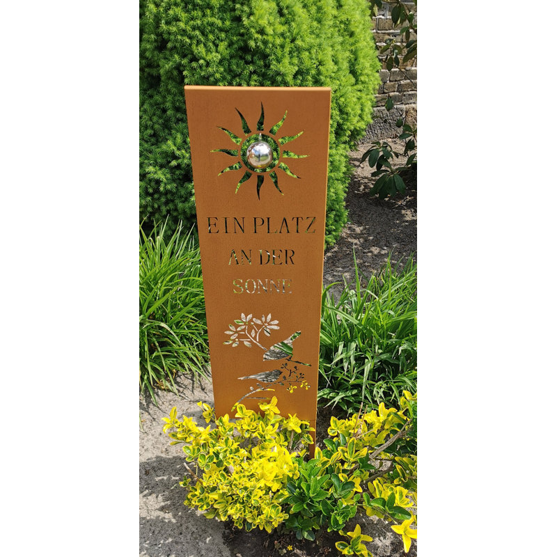Algona Steel Garden Sign