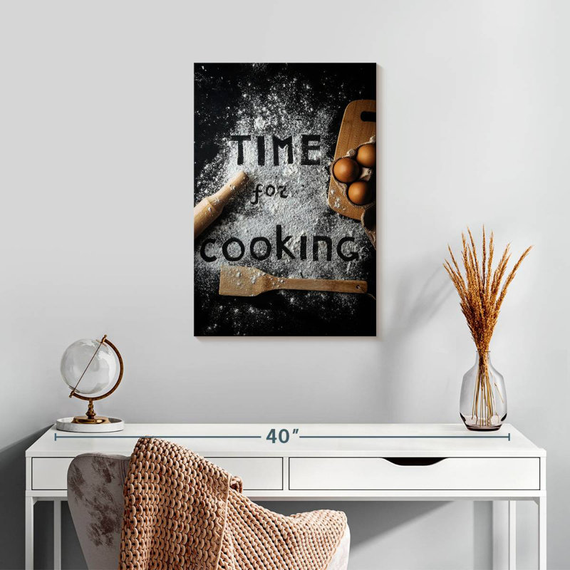 Time For Cooking, 24" H x 16" W