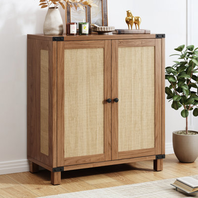 Buffet 31,5 po avec pieds en bois massif LoreCane