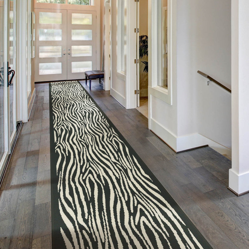 Runner Animal Print Area Rug, Runner 60 x 210 cm