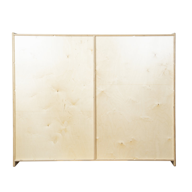 Contender Birch Neat-N-Trim Lockers (60"W) RTA, No, 49" H x 60" W x 12" D