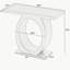 Console moderne 39,43 po Criss-Cross-1852432621