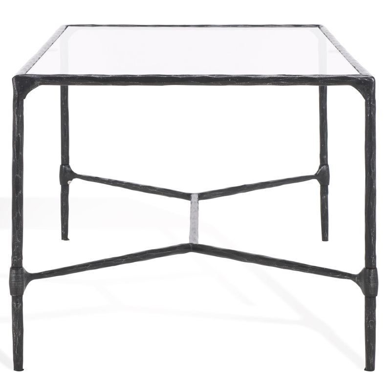 Isabellina Rectangular Coffee Table, Black