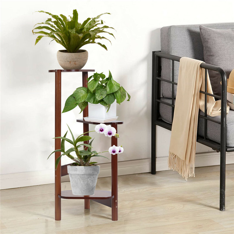Simonne Plant Stand, Brown