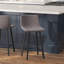 Tabouret de comptoir 24,5 po Brandy-88725375