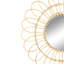 Daisy Rattan Flat Wall Mirror