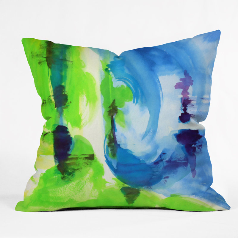 Shot Of Lime Outdoor Throw Pillow, 26" x 26"