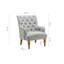 Hegland 73Cm Wide Tufted Polyester Blend Armchair-20590312