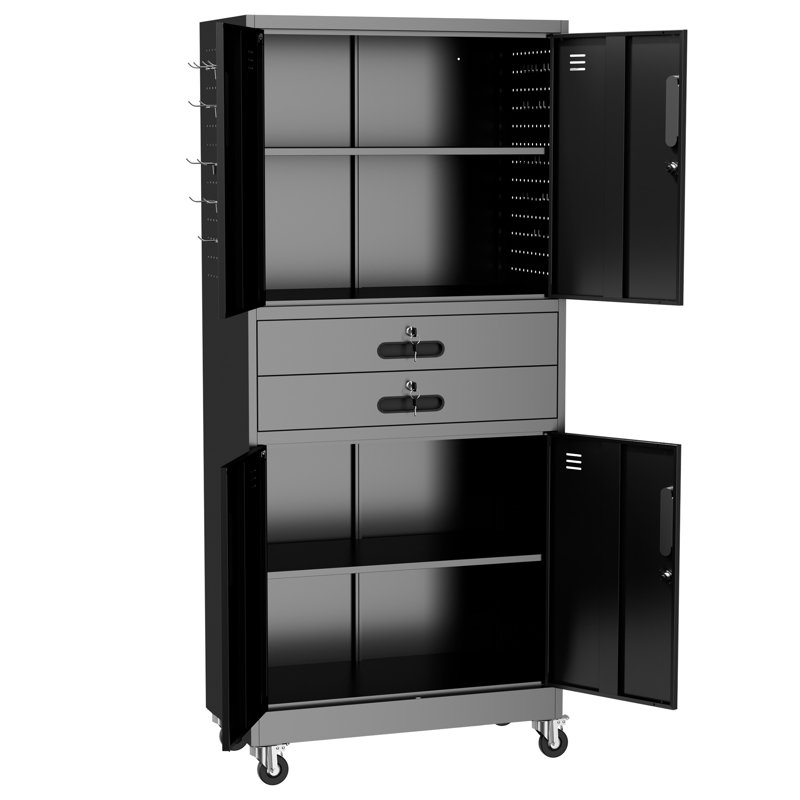 Armoire de rangement en métal