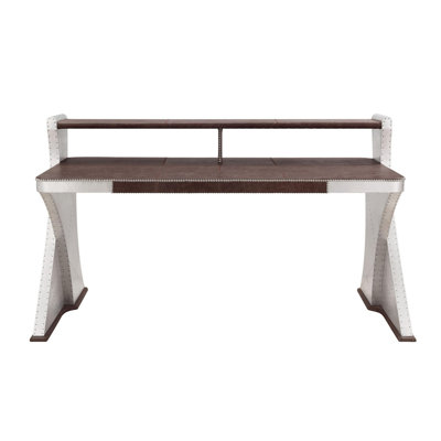 Wesley Adjustable Metal Base Writing Desk